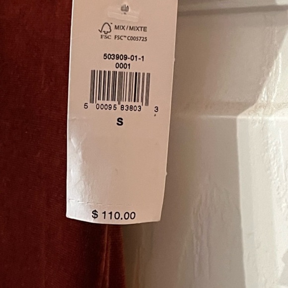 Banana Republic Velvet Halter Top Dress Size‎ Small NWT Retail $110 - Picture 5 of 6